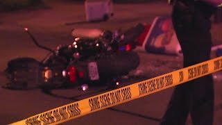 Motorcycle accident leaves one in critical condition after hit-skip