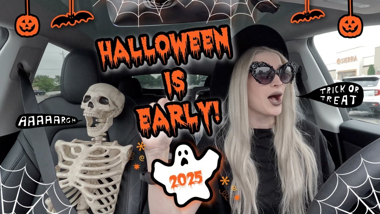 EARLY HALLOWEEN VLOG! 🎃 CODE ORANGES, RUMORS & 1ST DECORATION OF 2025!!!