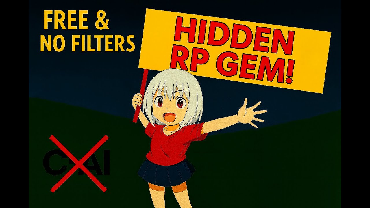 ЛУЧШАЯ БЕСПЛАТНАЯ альтернатива ИИ-персонажей БЕЗ ФИЛЬТРОВ?! RP стала ещё лучше! (ПРОЩАЙ, CHARACTE...