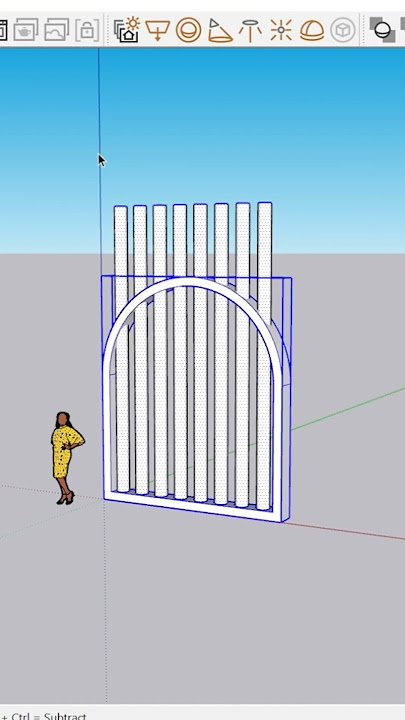 How to trim object in sketchup.? #plugin #tutorial #sketchup
