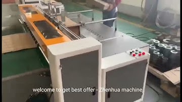 ZH GBJ full automatic design partition slotter for Corrugated Carton Box packaging industry