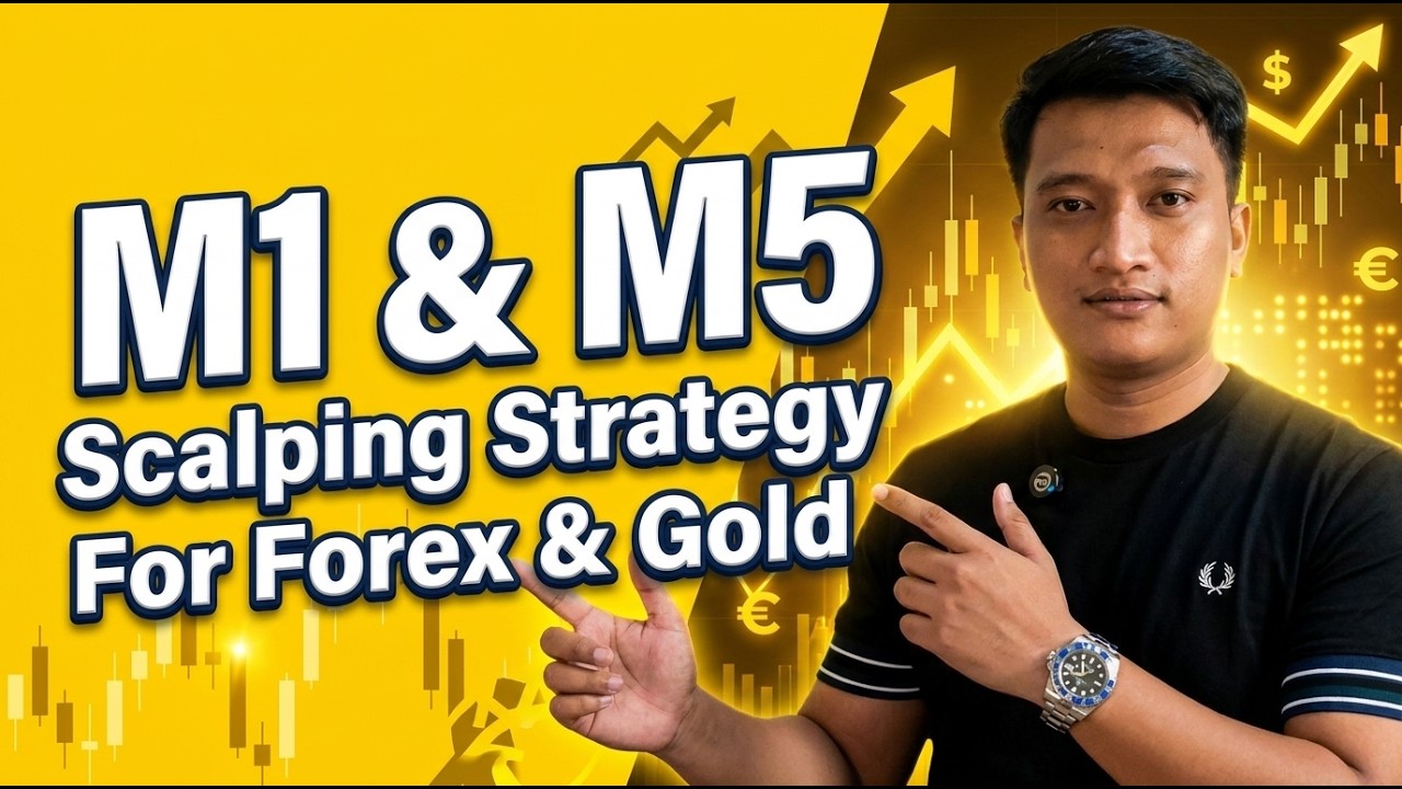 Gold & Forex Scalping Strategy That Works on 1M & 5M Timeframe - YouTube