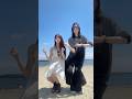 海辺で体幹チャレンジ☺️ #イコラブ #超特急逃走中#大谷映美里