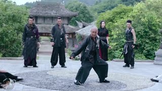 [Фильм о кунг-фу] 5 мастеров бросают вызов школе боевых искусств, но терпят поражение от владельца,