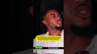 Deen refused to accept AB’s Apology for snaking him👀😭#adrienbroner #funny #viral #kick #twitch