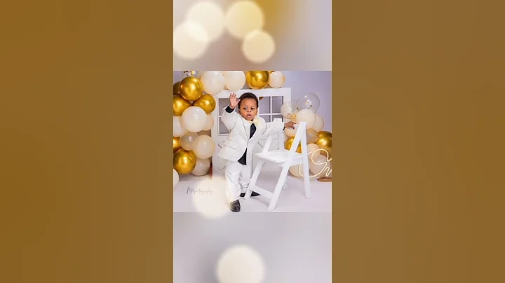 Happy Birthday To Actor Adeniyi Johnson and Seyi Edun's twins As they Clock One#naijagist#naijanews