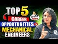 Top 5 Government Jobs for Mechanical Engineers 💯 |Biggest Opportunities Coming in 2026!