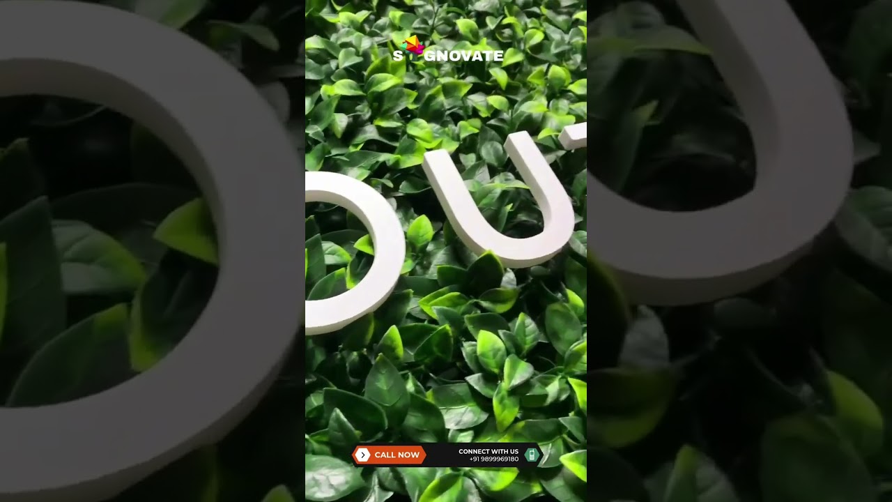 Acrylic Letter Sign Boards by Signovate | Premium Custom Signage Solutions 