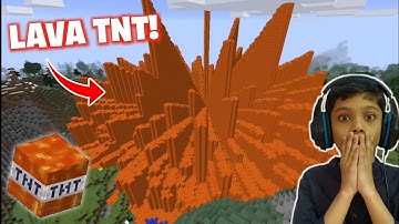 Minecraft, but there are 50 types of TNT