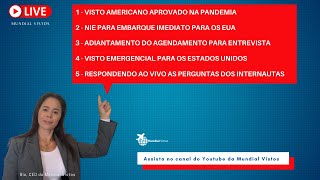 Dispensa de entrevista para renovação de alguns vistos americanos