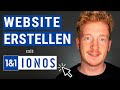 Website erstellen mit dem ionos homepage baukasten  tutorial 2024