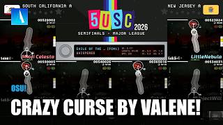 CRAZY CURSE BY VALENE! | Daily osu! Moments!
