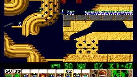 Lemmings sunsoft 30 fall and no life part 2 (newest way) never recorded already