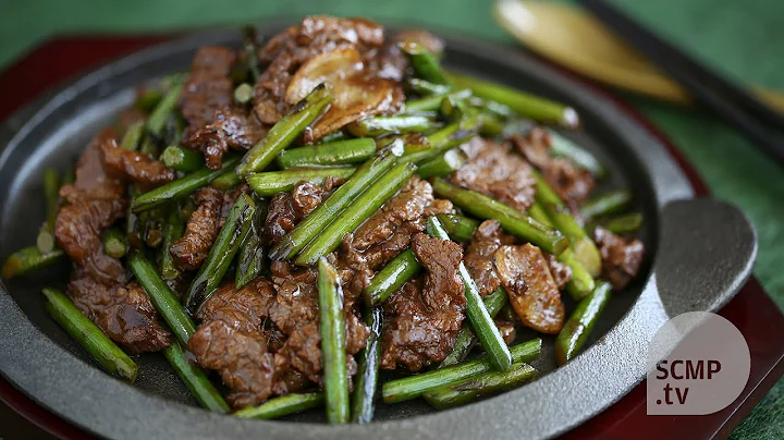 Susan Jungs recipe for stir-fried beef and garlic ...