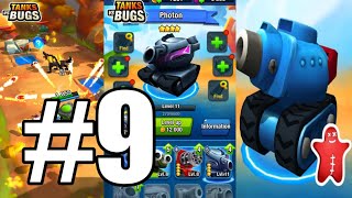 Let's play Tanks Vs Bugs Mission 9 Level 1 Tank Duet plus new tank unlocked screenshot 5