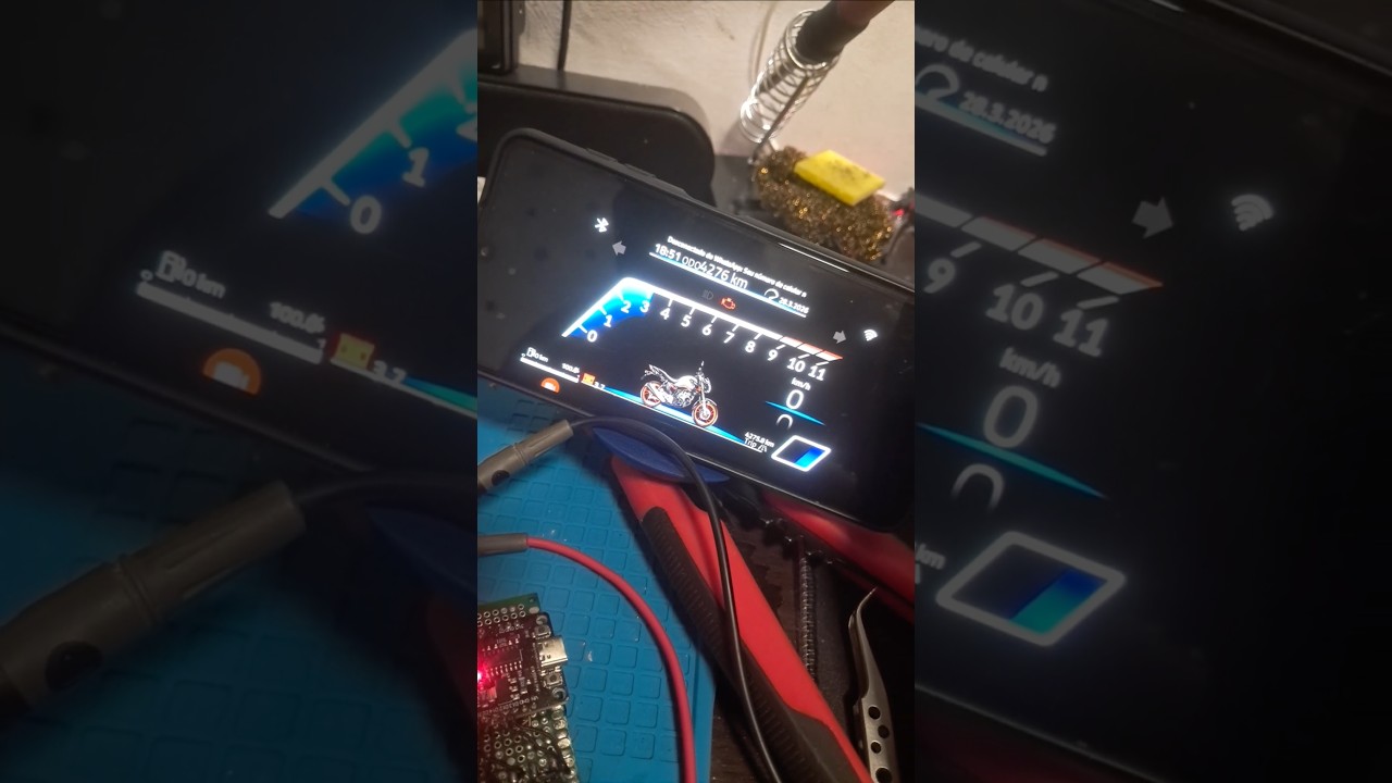 DiY Novo circuito esp32 rpm sinal a rede can