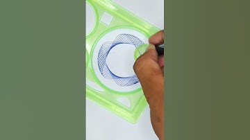 Do you know how many triangles were drawn? ?? #spirograph #2024 #shorts