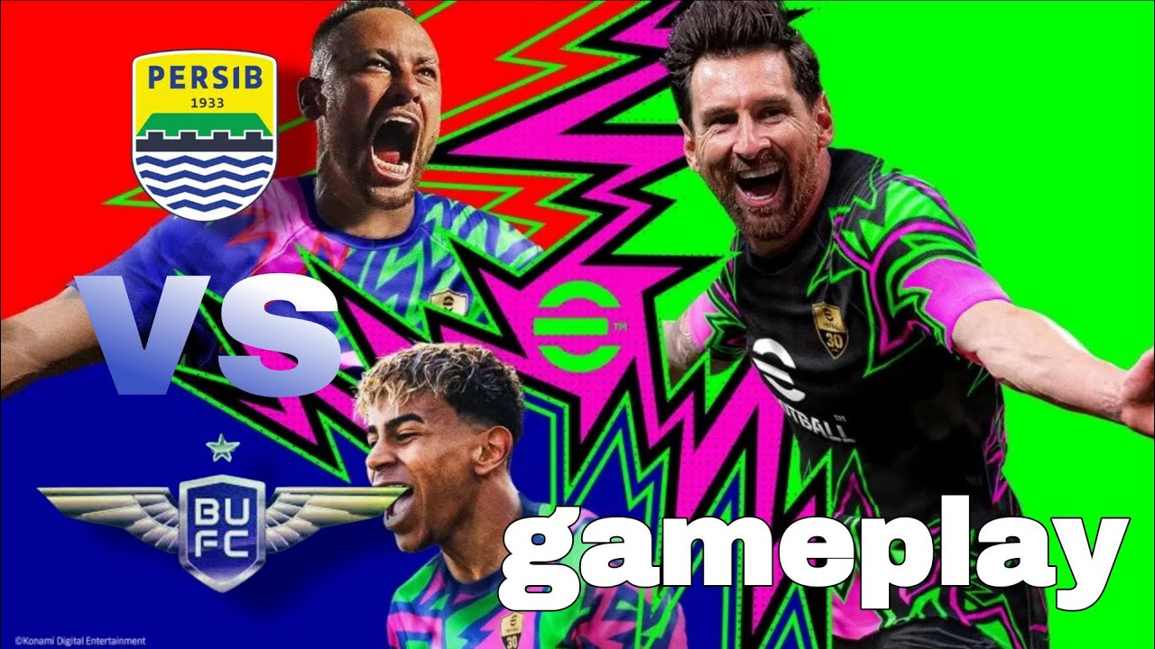 COBA MAIN EFOOTBALL!! PERSIB VS BANGKOK UNITED GAMEPLAY