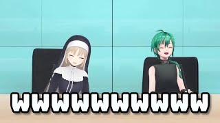 【Eng Subs】【Rev】Sister Claire and Ryushen can't stop laughing【SEEDs24 Nijisanji】