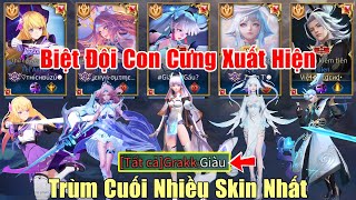 [Gcaothu] Biệt đội con cưng khiến địch phát hoảng vì quá giàu - Trùm cuối nhiều skin nhất xuất hiện