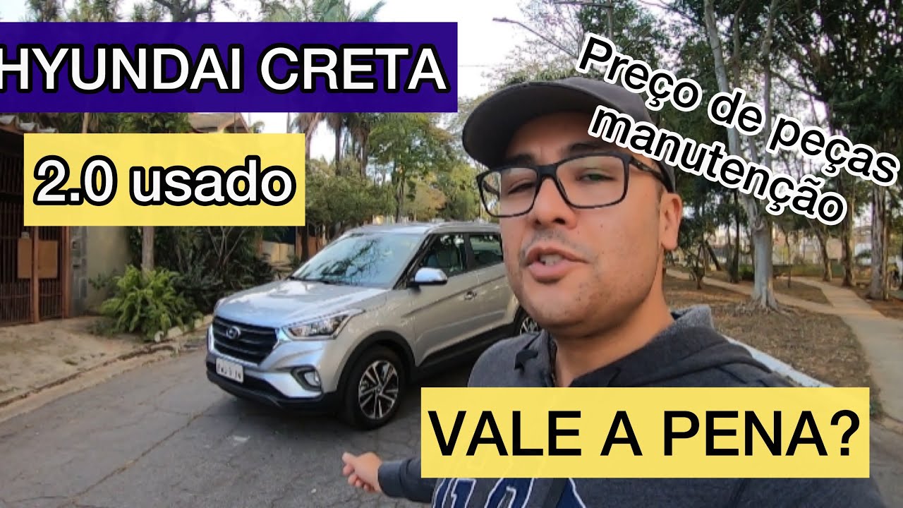 Hyundai CRETA 2.0 USADO VALE A PENA? Veja opinião, preço de peças e pontos positivos e negativos