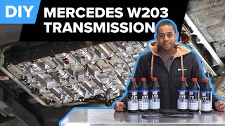 Mercedes-Benz W203 C280 Transmission Service DIY (Mercedes 722.6 Transmission Fluid Change)