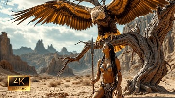 DREAMS OF AMERICAN NATIVE TRIBES - 4K AI Generated Video - LUMA RAY2 - DREAM MACHINE
