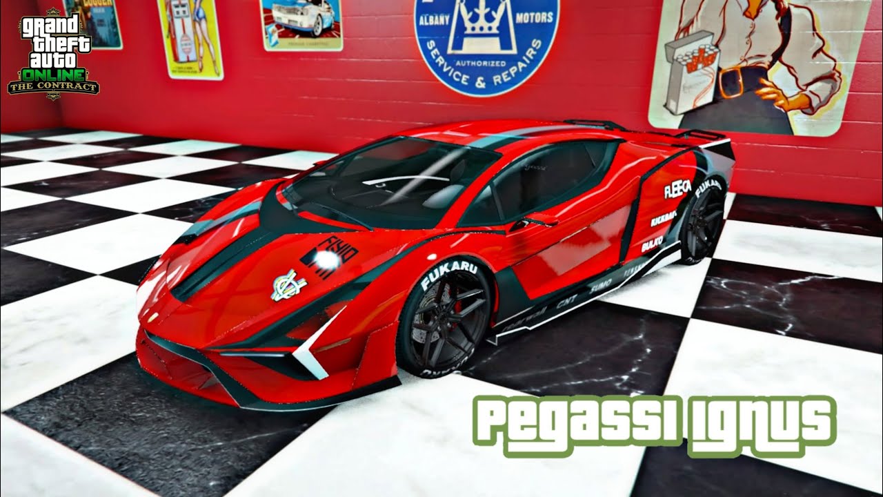 TUNEANDO EL NUEVO PEGASSI IGNUS - GTA V ONLINE - YouTube