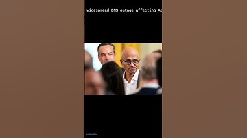 Microsoft faces widespread DNS outage affecting Azure, Office 365 - Byte News Daily  #Shorts