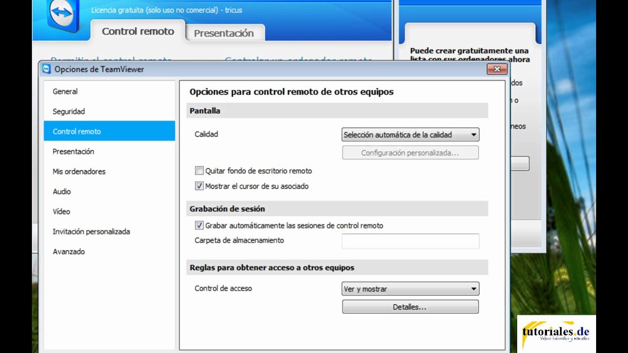 Conferencia de audio con TeamViewer 6 YouTube