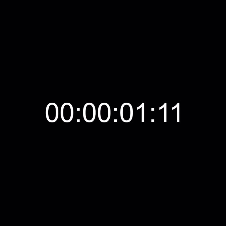 Timecode overlay