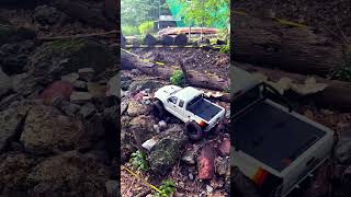 Axial Base camp Upgrade suspension  #rcscale #axial #offroad #รถบังคับ #rccar