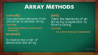 Session 6: Arrays