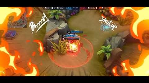 combo chou (skill 1 + flicker)🔥⚡