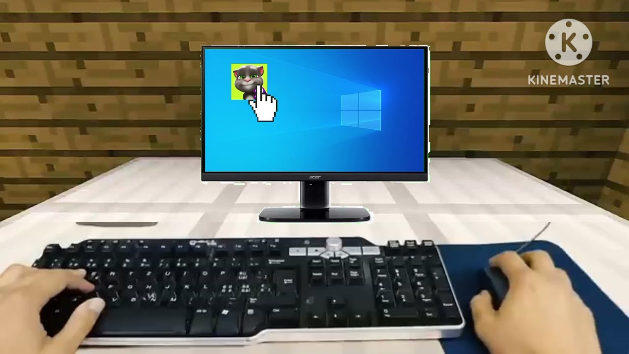 Realistic Minecraft My Talking Tom 2 Angry Steve