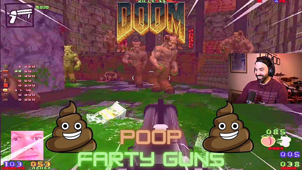 Poop Farty Guns: Absolutely INSANE Doom Mod