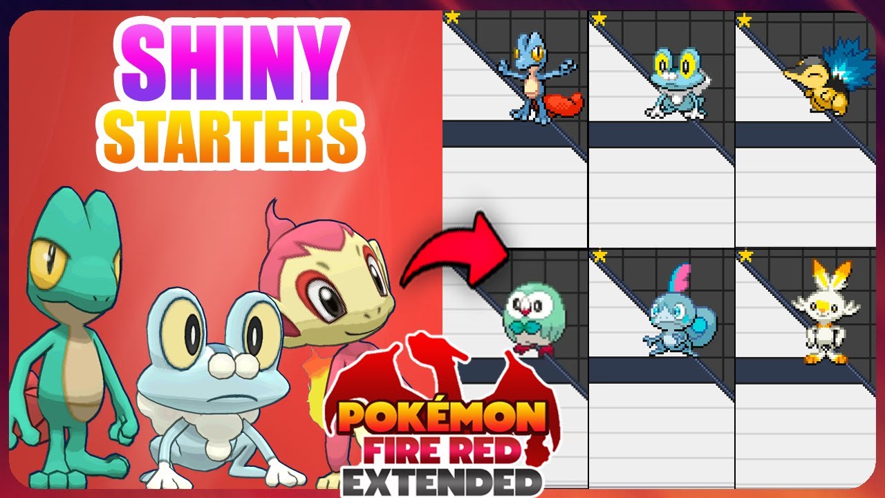 HOW TO GET A SHINY STARTER (AND ANY OTHER POKÉMON) IN FIRE RED