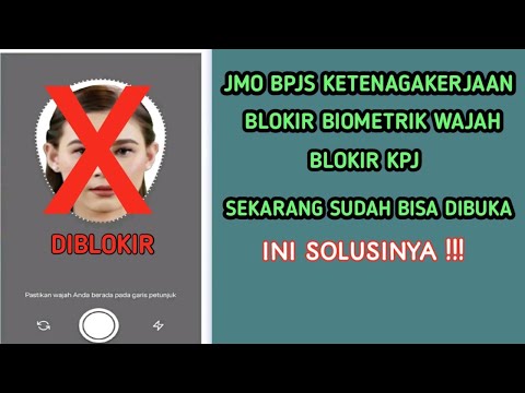 Cara buka blokiran aplikasi JMO bpjs ketenagakerjaan | gagal foto biometrik 3x