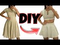 COMO TRANSFORMAR VESTIDO VELHO EM CONJUNTO FÁCIL- DIY