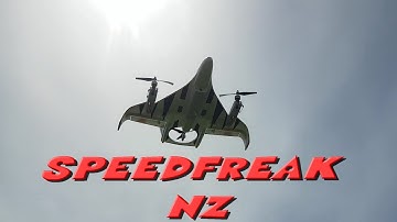 E-flight Convergence take off in windy conditions