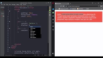 Generated content with ::before & ::after with CSS