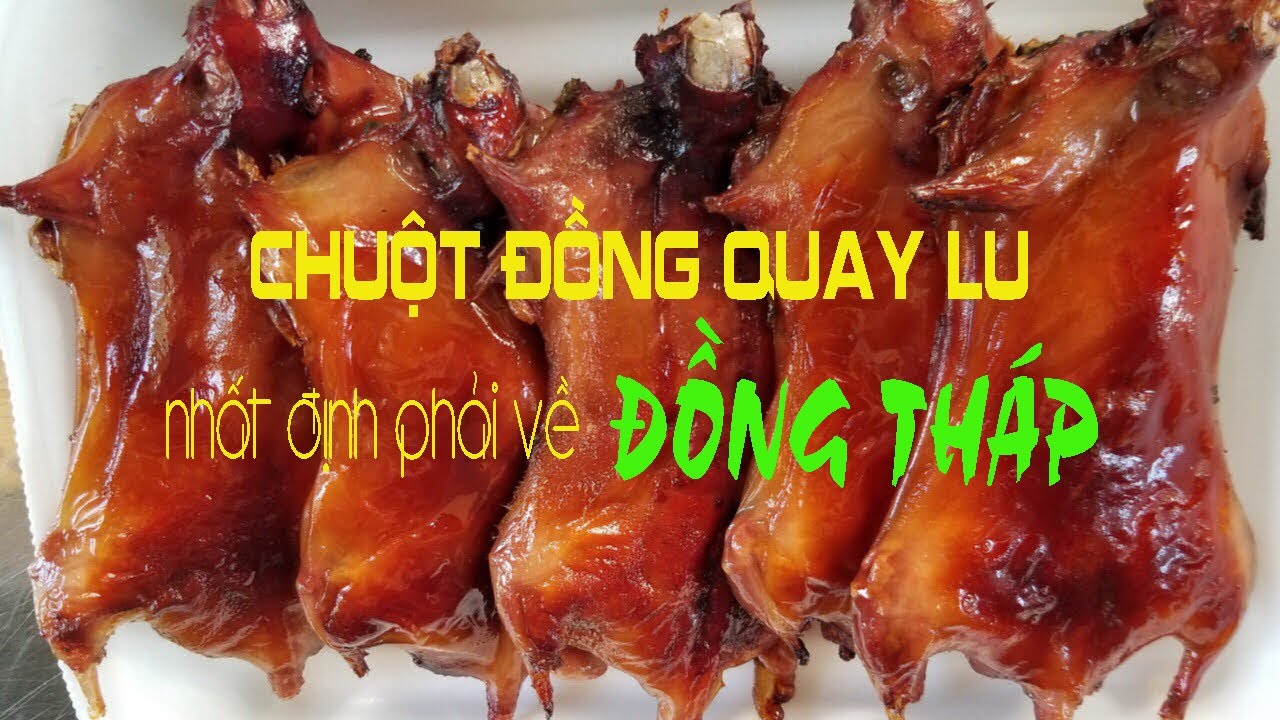 CHUỘT ĐỒNG QUAY LU - NHẤT ĐỊNH PHẢI VỀ ĐỒNG THÁP ( Khu du lịch sinh thái Mỹ Phước Thành, Cao Lãnh)