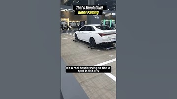 Revolutionizing Urban Parking: Robot Parking Technology Unveiled | Must-have #parking #hyundaiwia