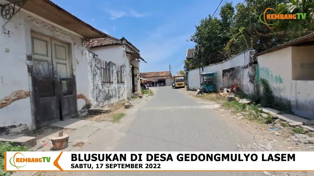 BLUSUKAN DI DESA GEDONGMULYO LASEM | REMBANG TV