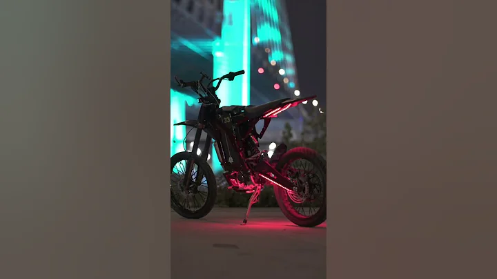 Under glow kit you need!! #bikelife #electricbike #led #lights #surron #ebike