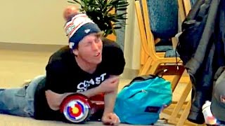 Hoverboards In The Library! (Public Prank)