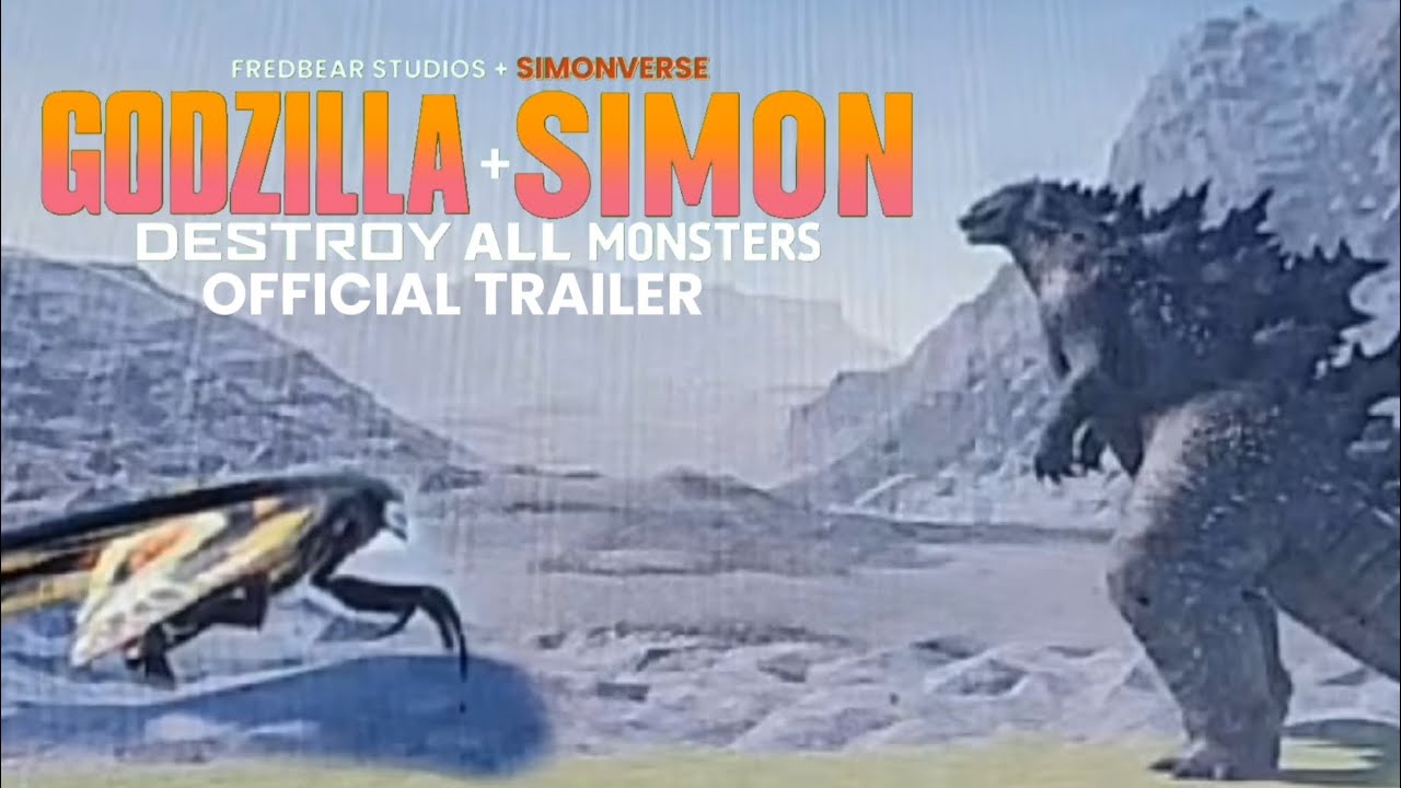 Godzilla + Simon: Destroy All Monsters | Official Trailer
