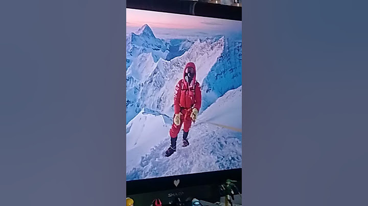 INOXTAG A RÉUSSI L'EVEREST!!!!!