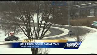 Good samaritans help woman being attacked