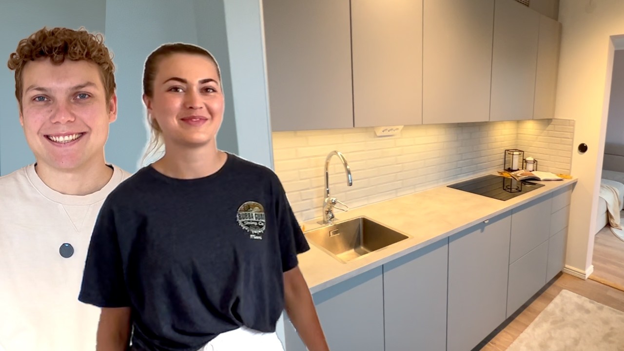 Kitchen Transformation - Full Build 30 Minutes – Walls, Floor, Tiles & IKEA Metod (Beginners)